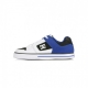 SCARPA BASSA PURE WHITE/BLACK/BLUE