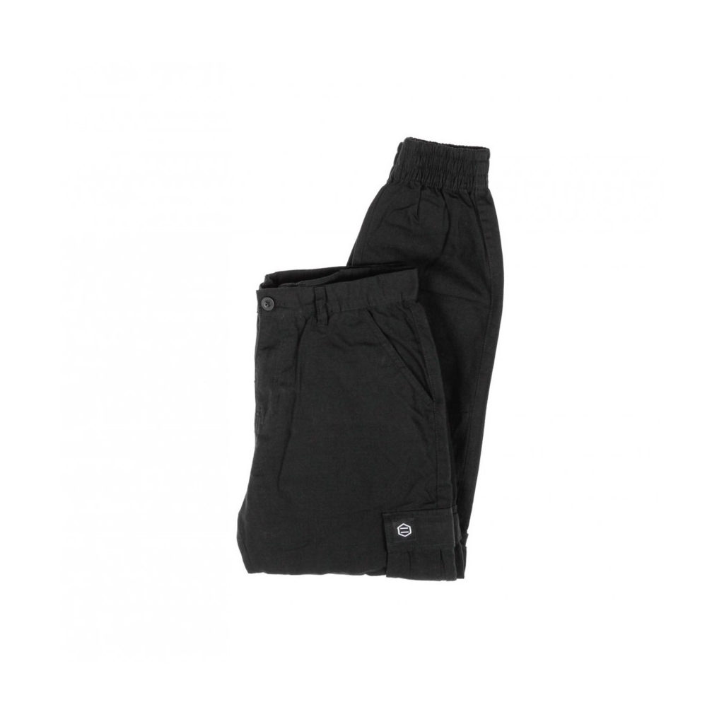 PANTALONE LUNGO CARGO RIPSTOP BLACK