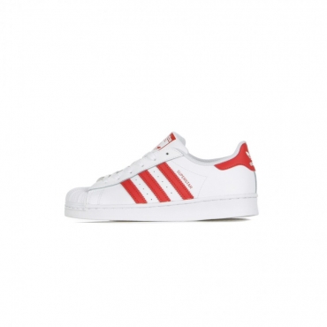 SCARPA BASSA SUPERSTAR C CLOUD WHITE/SCARLET/CLOUD WHITE