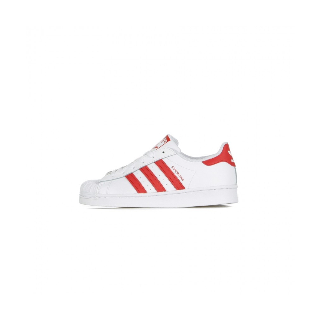 SCARPA BASSA SUPERSTAR C CLOUD WHITE/SCARLET/CLOUD WHITE