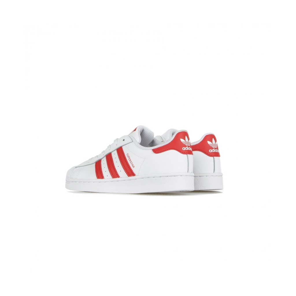SCARPA BASSA SUPERSTAR C CLOUD WHITE/SCARLET/CLOUD WHITE