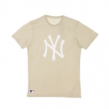 MAGLIETTA MLB SEASONAL TEAM LOGO TEE NEYYAN STONE/WHITE