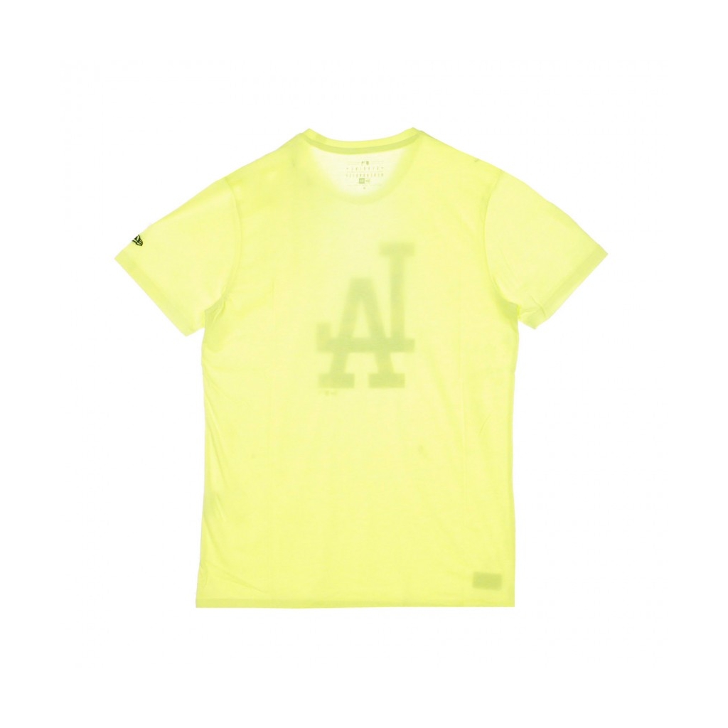 MAGLIETTA MLB INFILL TEE LOGO LOSDOD NEON LIME/CAMO