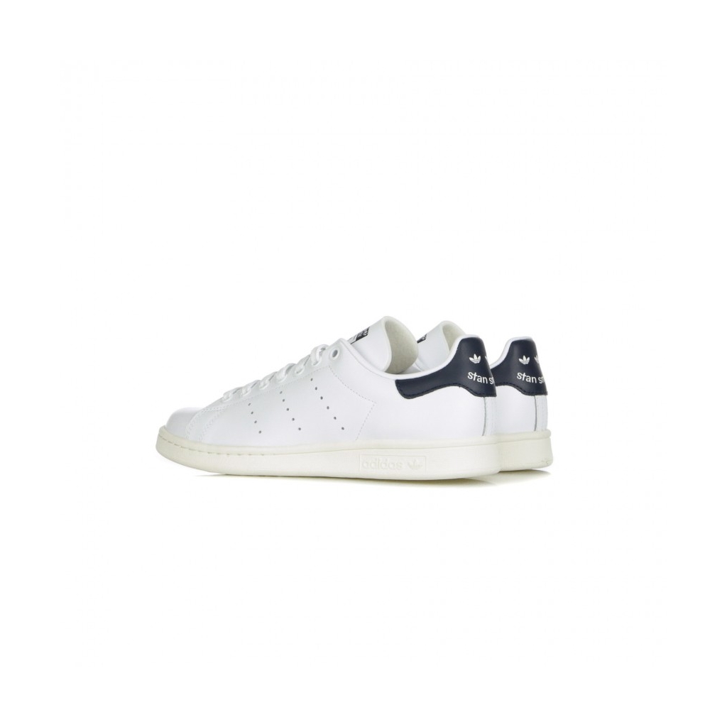 SCARPA BASSA STAN SMITH CLOUD WHITE OFF WHITE COLLEGIATE NAVY