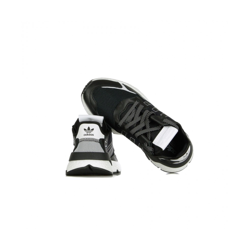 SCARPA BASSA NITE JOGGER CORE BLACK/CORE BLACK/CLOUD WHITE