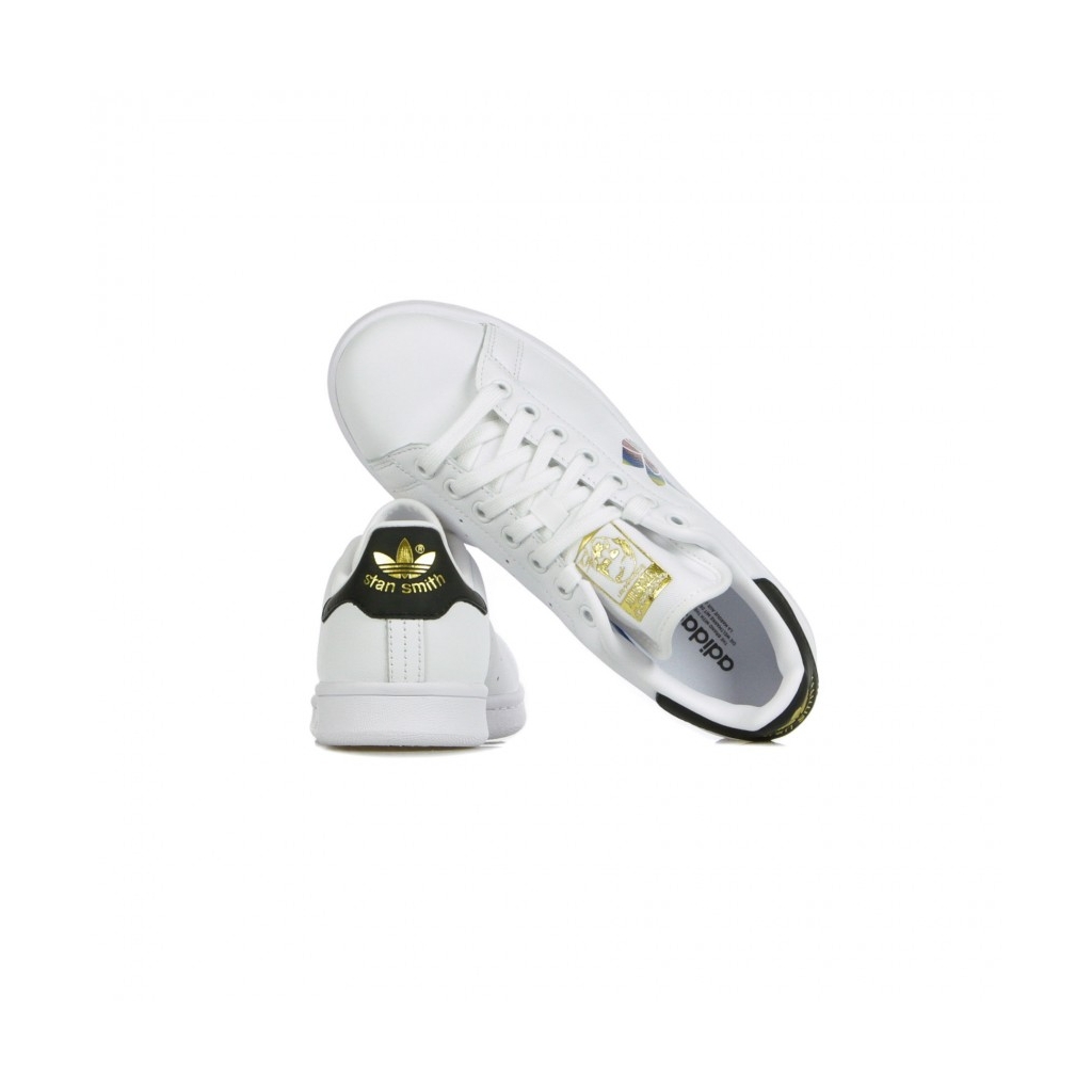 Stan smith black with gold top