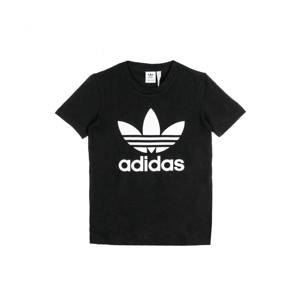 MAGLIETTA TREFOIL TEE BLACK/WHITE