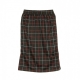 GONNA WALVIA AOP SKIRT BLACK CHECK ALLOVER