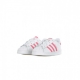 SCARPA BASSA SUPERSTAR EL I CLOUD WHITE/SUPER PINK/CORE BLACK