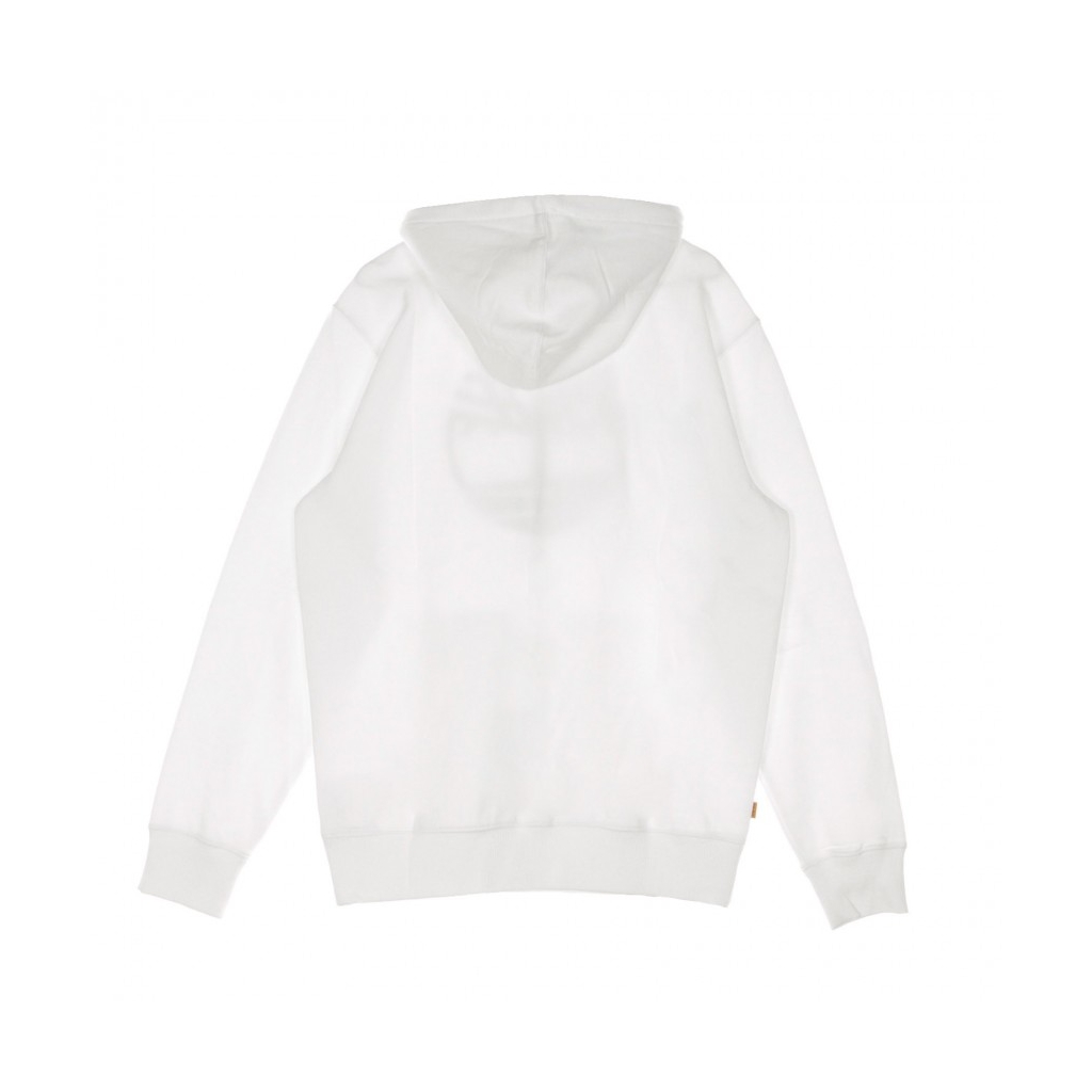 FELPA CAPPUCCIO CORE LOGO P/O HOOD WHITE/BLACK