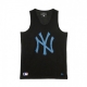 CANOTTA MLB SEASONAL TEAM LOGO TANK NEYYAN BLACK/DARK TEAL