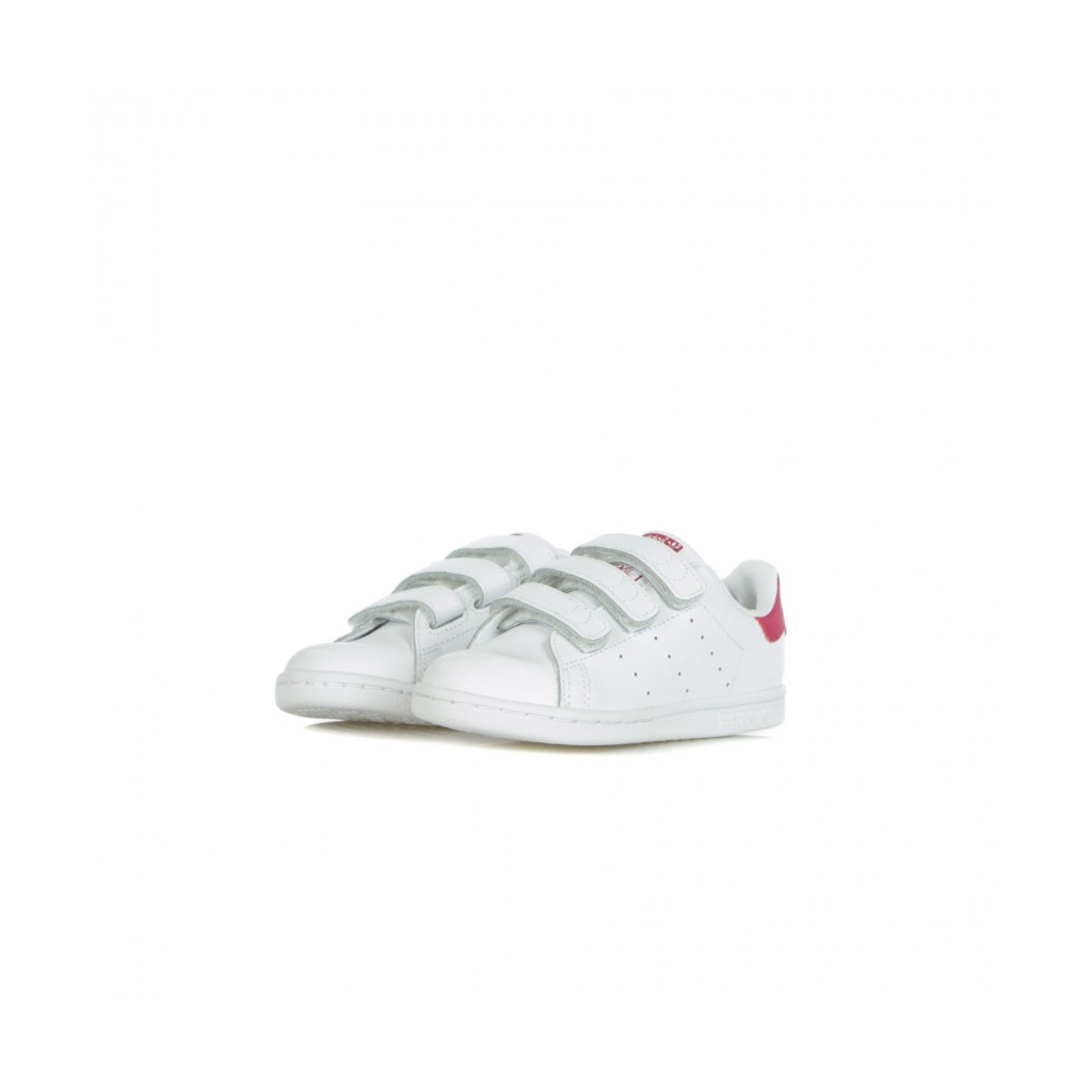 SCARPA BASSA STAN SMITH CF I CLOUD WHITE/CLOUD WHITE/BOLD PINK