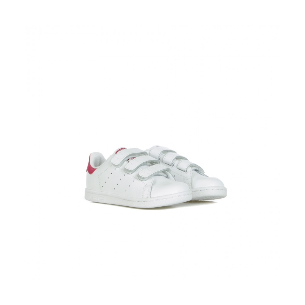 SCARPA BASSA STAN SMITH CF I CLOUD WHITE/CLOUD WHITE/BOLD PINK