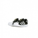 SCARPA BASSA SUPERSTAR 360 I CORE BLACK/CLOUD WHITE/GOLD METALLIC