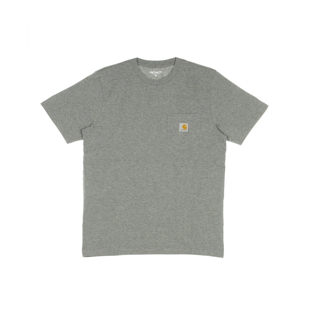 MAGLIETTA POCKET TEE DARK GREY HEATHER