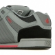 SCARPE SKATE CELSIUS CHARCOAL GREY/RED/NUBUCK