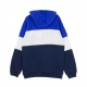 FELPA CAPPUCCIO NIGHT BLOCKED HOODIE DAZZLING BLUE/BLACK IRIS/BRIGHT WHITE