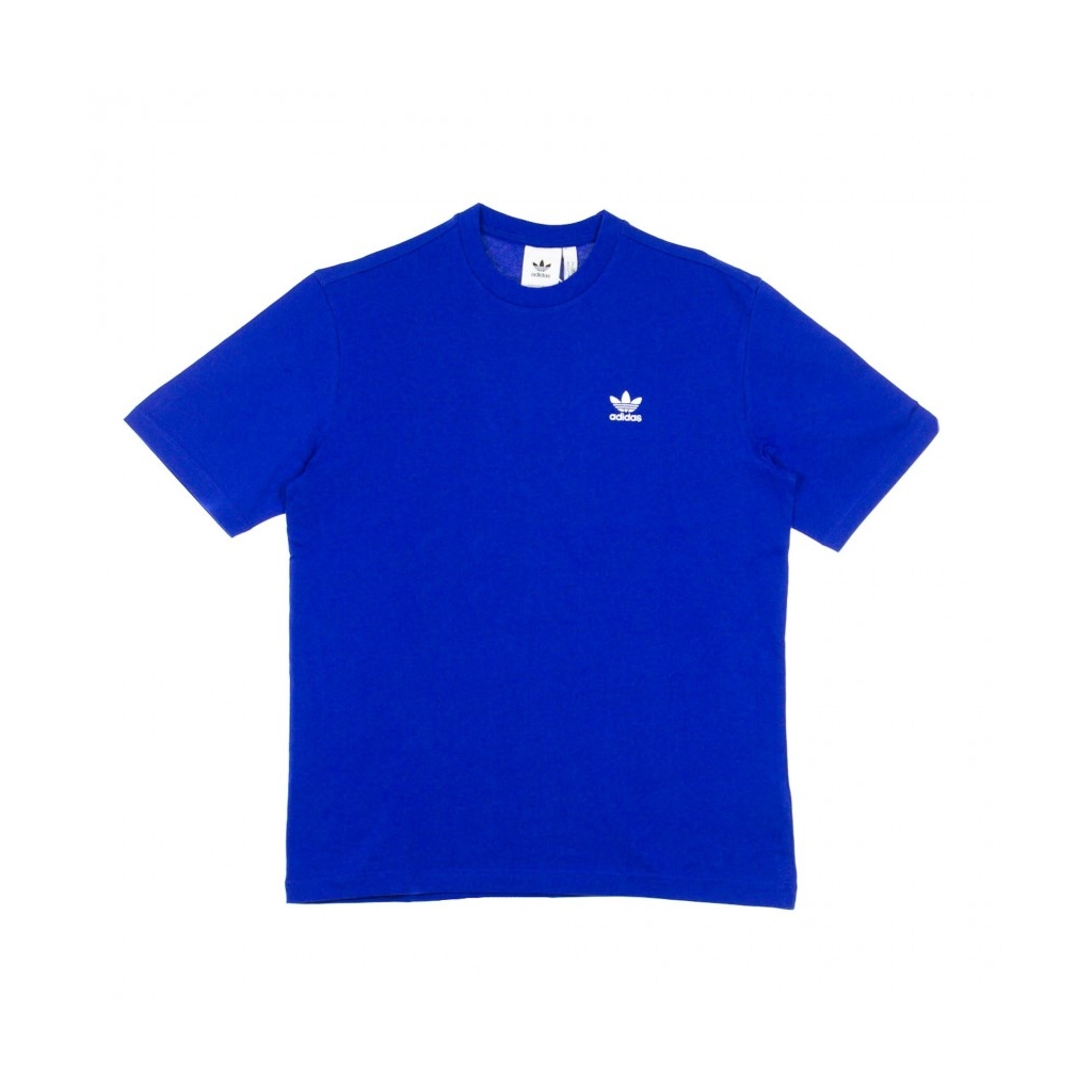 MAGLIETTA BACK AND FRONT TREFOIL TEE ROYAL BLUE/WHITE