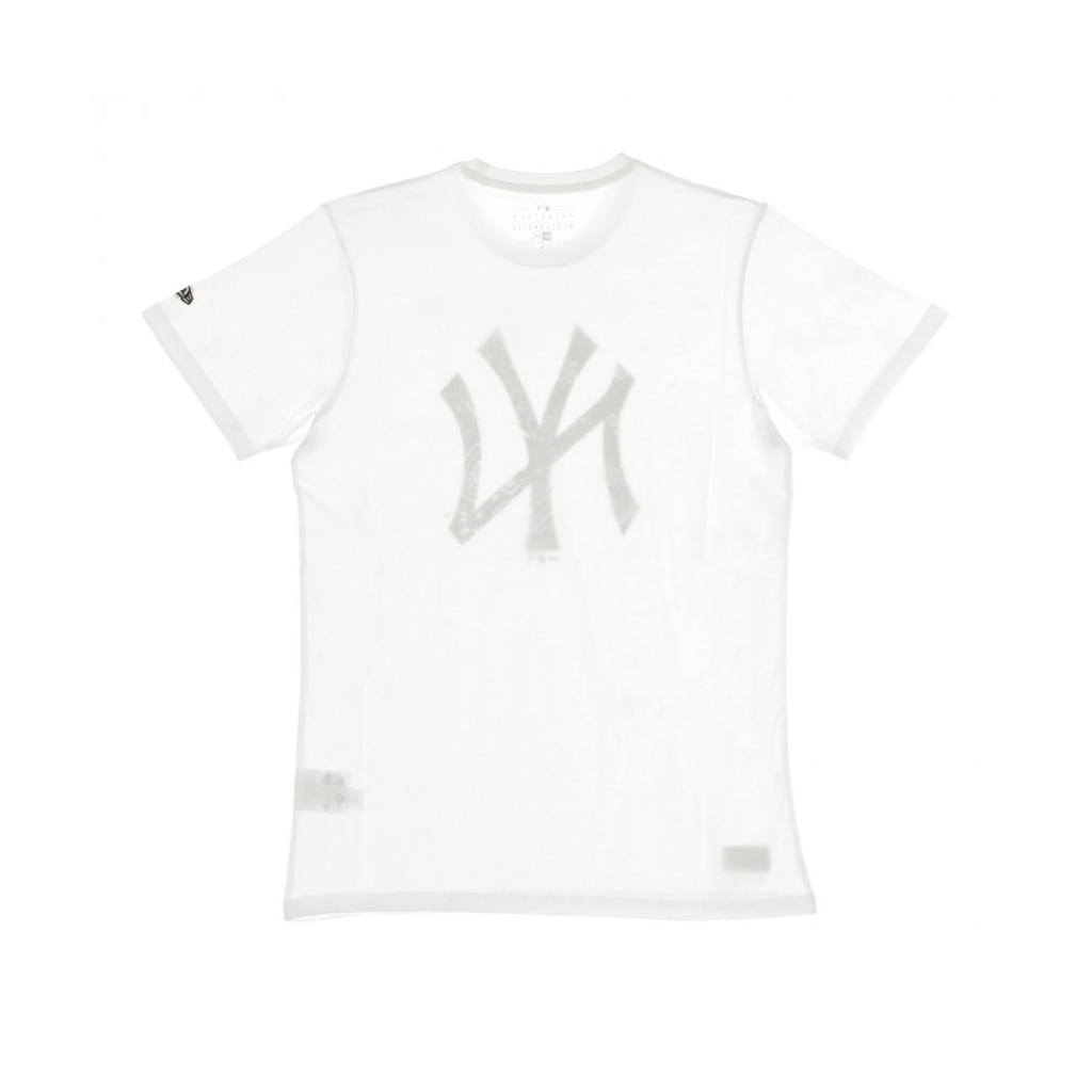 MAGLIETTA MLB PAISLEY PRINT MONOCHROME TEE NEYYAN WHITE/BLACK