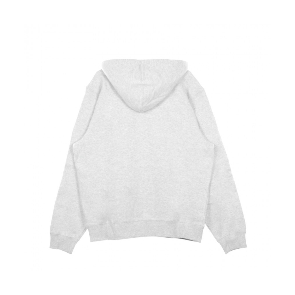 FELPA CAPPUCCIO STOCK LOGO APP HOODIE ASH HEATHER