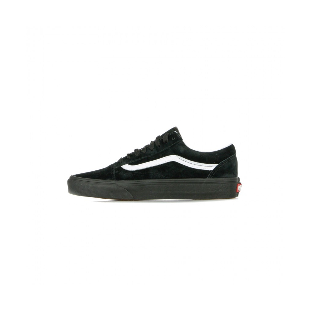 SCARPA BASSA OLD SKOOL PIG SUEDE BLACK/BLACK