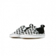 SCARPA BASSA SLIP-ON V CRIB CHECKER BLACK/TRUE WHITE