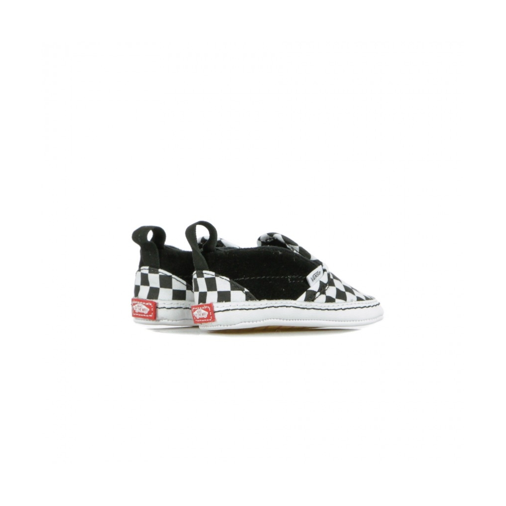 SCARPA BASSA SLIP-ON V CRIB CHECKER BLACK/TRUE WHITE