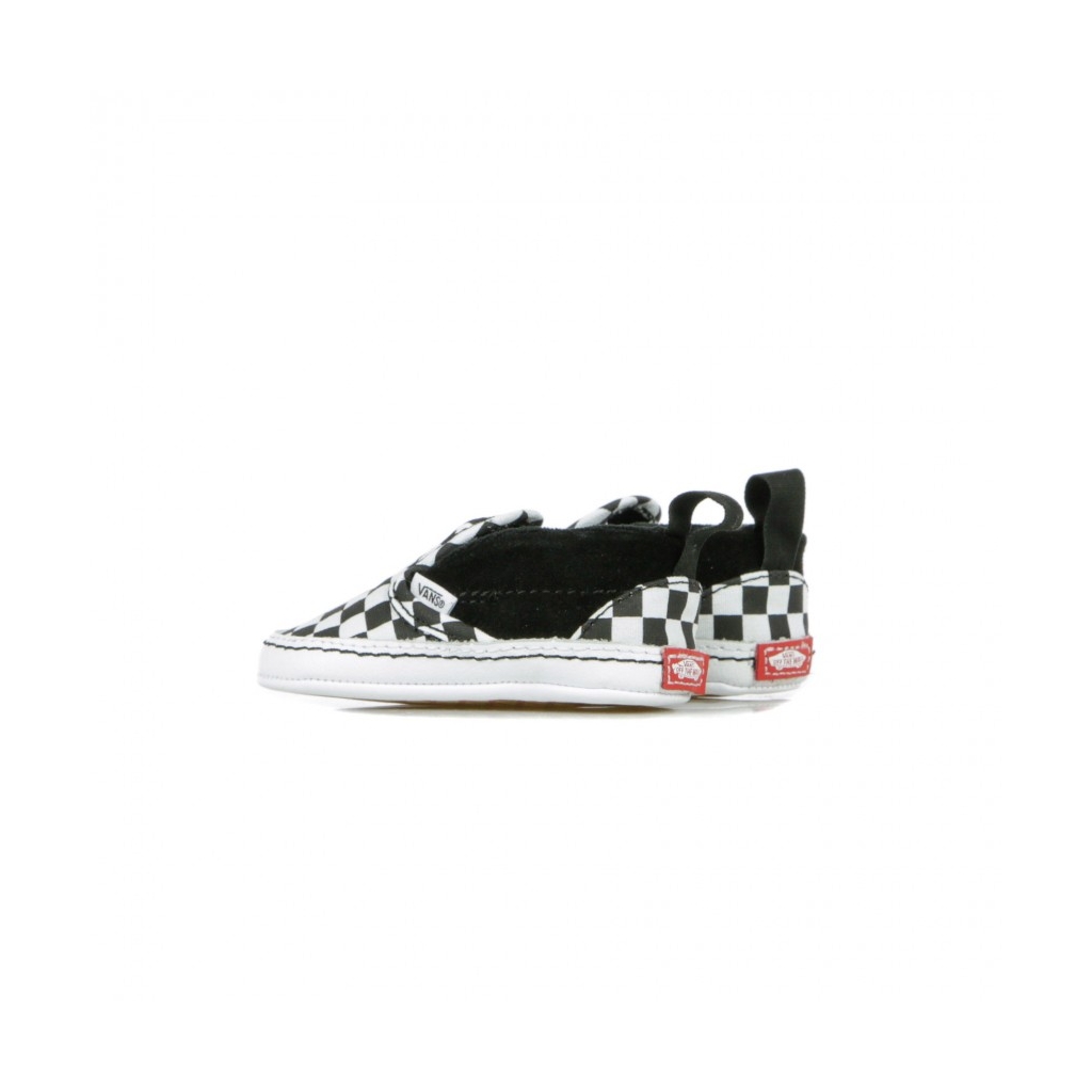 SCARPA BASSA SLIP-ON V CRIB CHECKER BLACK/TRUE WHITE