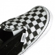 SCARPA BASSA SLIP-ON V CRIB CHECKER BLACK/TRUE WHITE