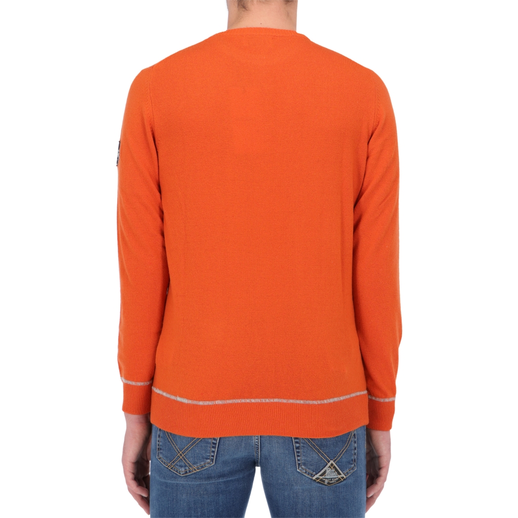 MAGLIA SPORT W E CASHM FIN12 ROY ROGER ARANCIO