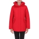 GIACCA F-SHORT PARKA W PENN RICH MARINE SCARLET