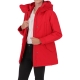 GIACCA F-SHORT PARKA W PENN RICH MARINE SCARLET