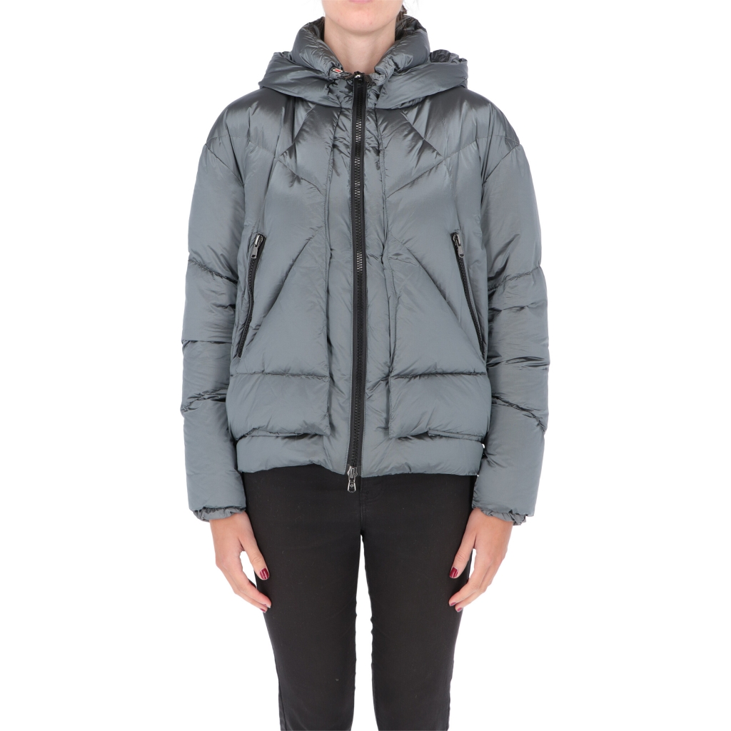 JKT EUGENIE SH DOWN W CANADIAN GUN METAL
