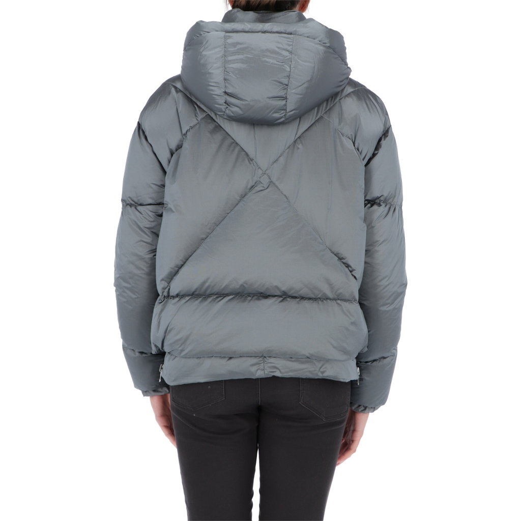 JKT EUGENIE SH DOWN W CANADIAN GUN METAL