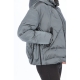 JKT EUGENIE SH DOWN W CANADIAN GUN METAL
