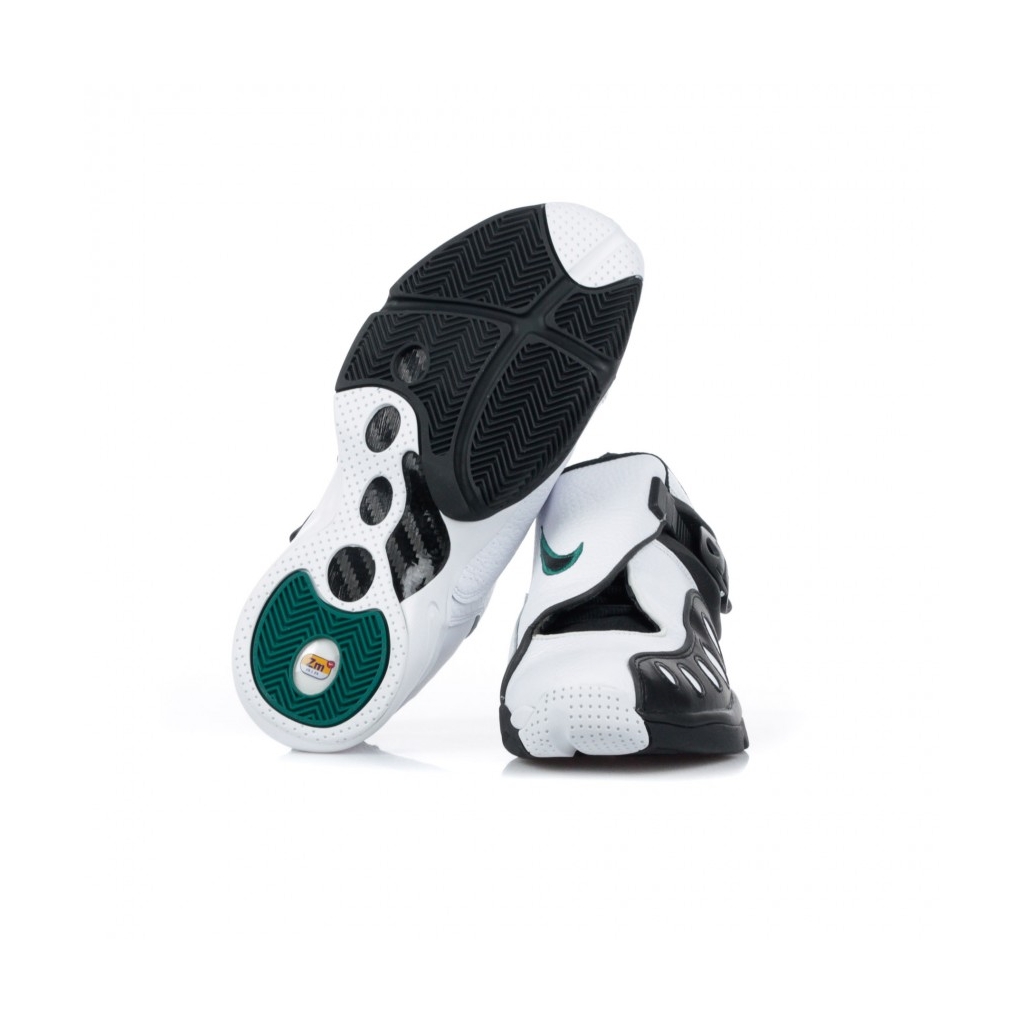 SCARPA BASSA ZOOM GP WHITE/BLACK/UNIVERSITY GOLD/MYSTIC GREEN