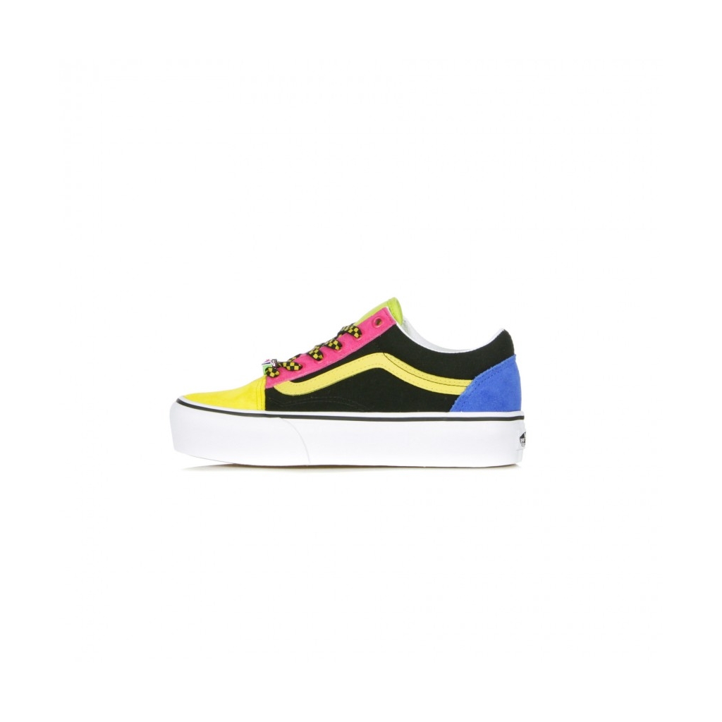 pink vans old skool platform