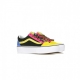 SCARPA BASSA OLD SKOOL PLATFORM VANS BEADS MULTI/TRUE WHITE