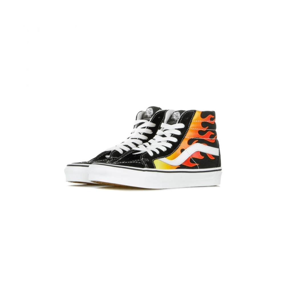 SCARPA ALTA SK8-HI REISSUE FLAME BLACK/BLACK/TRUE WHITE