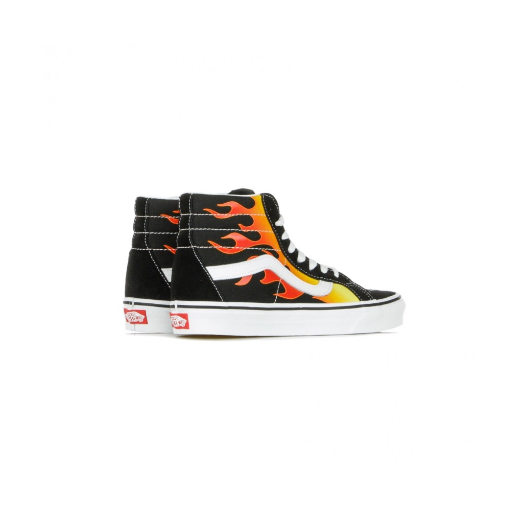 SCARPA ALTA SK8-HI REISSUE FLAME BLACK/BLACK/TRUE WHITE