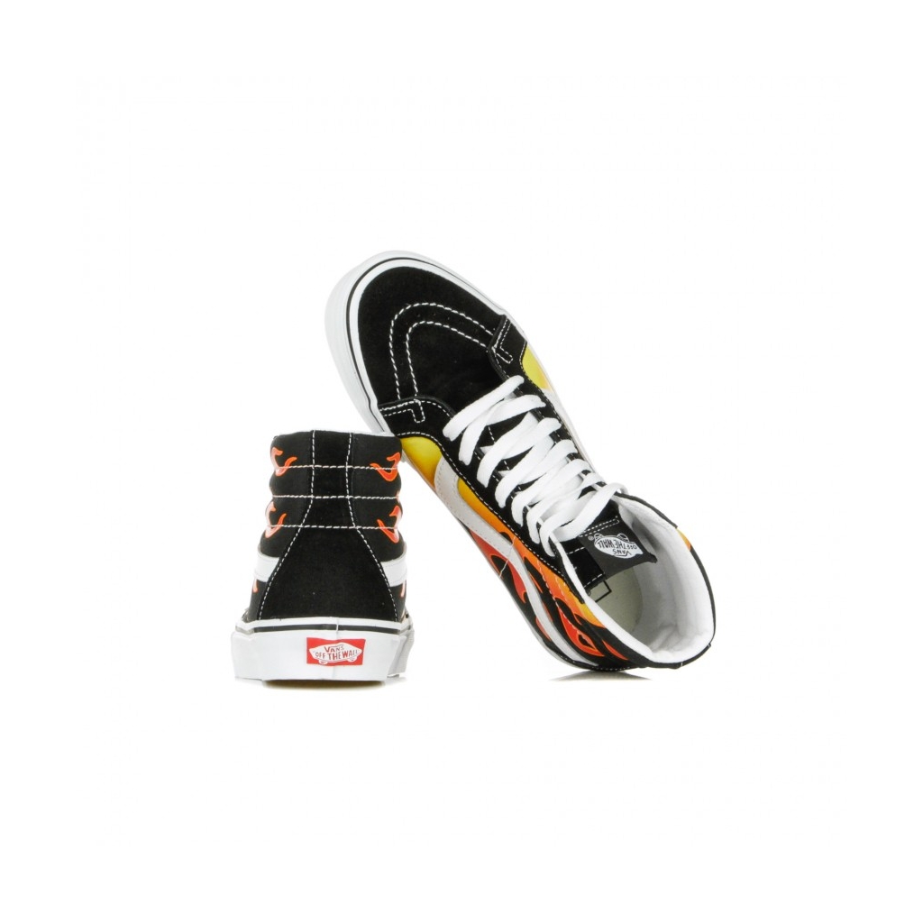 SCARPA ALTA SK8-HI REISSUE FLAME BLACK/BLACK/TRUE WHITE