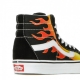 SCARPA ALTA SK8-HI REISSUE FLAME BLACK/BLACK/TRUE WHITE