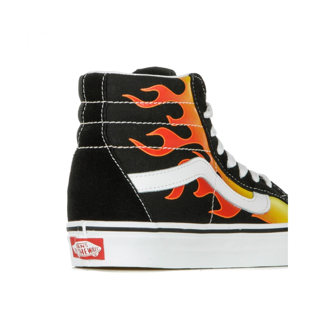 SCARPA ALTA SK8-HI REISSUE FLAME BLACK/BLACK/TRUE WHITE