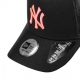 CAPPELLINO VISIERA CURVA MLB DIAMOND ERA TRUCKER NEYYAN BLACK/NEON PINK