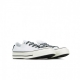 SCARPA BASSA CHUCK 70 WHITE/BLACK/EGRET