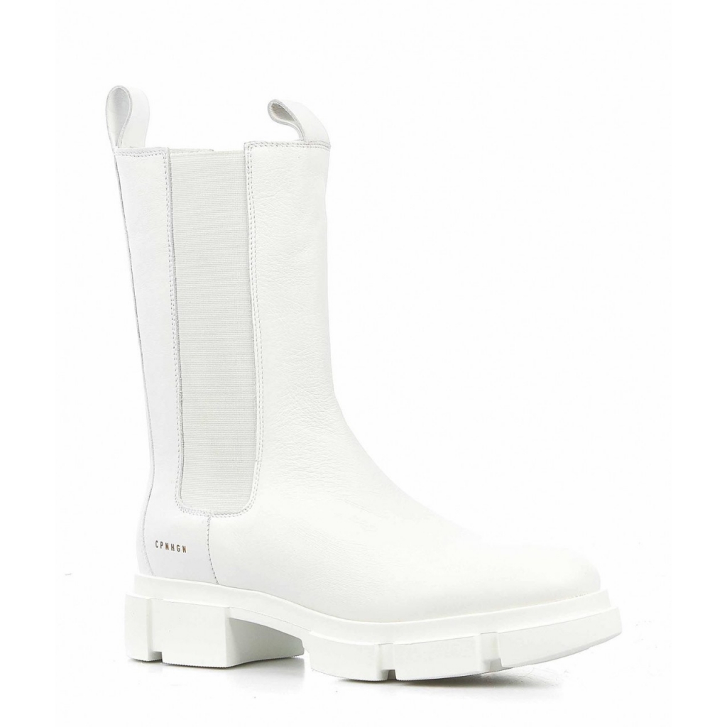 chunky boots bianco