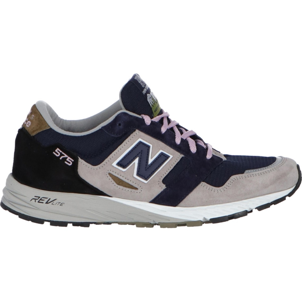 Scarpe New Balance Uomo 575 Nl Pigskin Mesh Vibram NL GREY NAVY