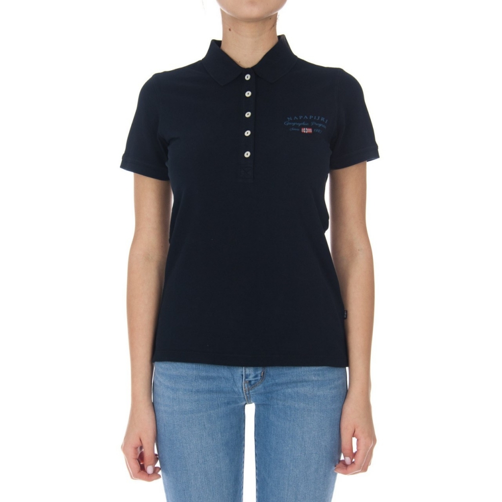 Polo Napapijri Donna Piquet 176 BLU MARINE