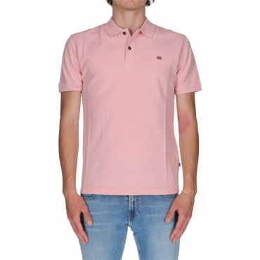 Polo Napapijri Uomo Elios Land Piquet Logo P77 PALE PINK