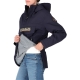 Giacca Napapijri Donna Pocket W Pkt 2 Cappuccio Pile 176 BLUE MARINE